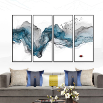 Ruijie modern sofa background wall living room bedroom office decoration painting landscape Crystal porcelain painting vast