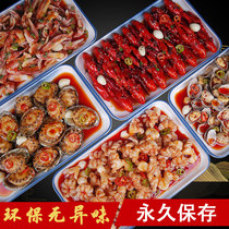 Simulated seafood juice model crayfish octopus fake food food restaurant hotel set up shooting props