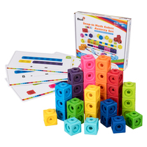 FritzS Arithmetic artifact Addition and subtraction Mathematics learning gift Puzzle thinking training toy mathlink building blocks