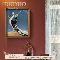 Xingyue French romantic fairy tale bedroom decoration painting Greek mythology retro American living room murals collection painting