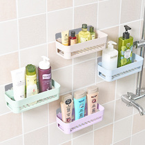 Bathroom wall-mounted shelf Punch-free seamless suction wall toiletries storage rack Toilet toilet storage rack