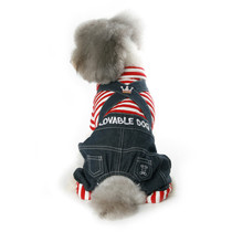 Warm pants dog clothes Teddy Schnauzer pet clothes autumn and winter clothes