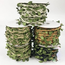 Material balcony Green Leaf Indoor Vine square column downpipe decoration bag pillar decoration creative fake flower shelf