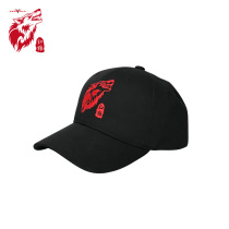 American Red Wolf Fishing Cap Sunscreen Cap Breathable Duck Tongue Cap Waterproof Solar Cap Summer Sun Hat
