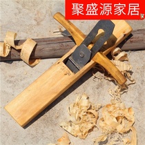 Jushengyuan Planer woodworking planing short planing hand push long planing machine old woodworking hand planing household diy carpenter