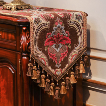 American Retro Table Flag European Style Upscale Luxury Table Cloth Nordic Light Lavish Tea Table Geb TV Cabinet Hyun Guan Border Cabinet