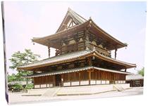 Japan diy hand-assembled Fumei tenon structure 1 150 Falong Temple Golden Hall model artwork