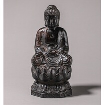 Sandalwood Shakyamuni Buddha Statue H-4244