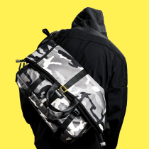 Rhinoceros Multifunction Bike Backseat Bag Hands Carry Single Shoulder Inclined Cross Pack Large Capacity Super Light Anti Splash Water Mailbag