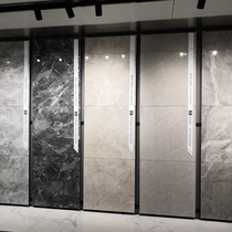 Tile exhibition Shelf straight padlock wall tile exhibition stand multifunction upright rotating 800 straight padlock wall tile display shelf