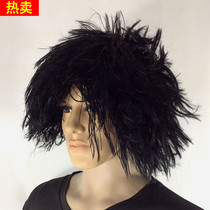 Adult performance performance props masquerade beggar wig madman cosplay unkempt madman savage wig