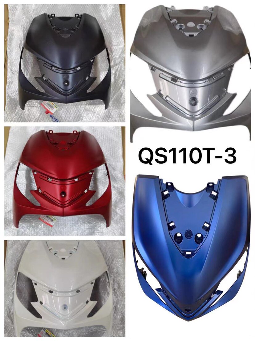 Suitable for Suzuki Dolphin front wall QS110T-3 front lower guard front sloping windshield front cover panel original