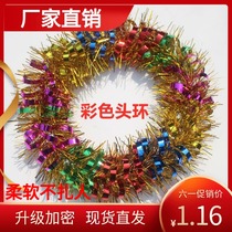 Childrens Dance WristGames Gala Circle Show Display Hairon Hairloop Cheerleader Handle Flowers