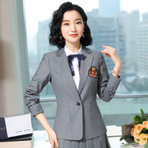 Kindergarten tooling kindergarten teacher suit suit female teacher overalls teacher garden uniform custom pleated skirt