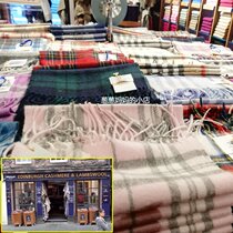Edinburgh Scotland England plaid scarf mens womens childrens wool cashmere scarf gift