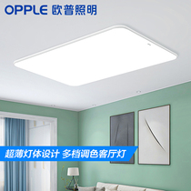 Op Lighting LED ceiling lamp rectangular living room lamp atmospheric modern simple bedroom lighting package TC