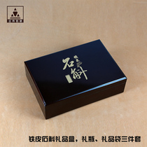 Dendrobium Flowers Packaging Boxes Tin Golden Hairpin Dendrobium Gift Boxes Upscale Wood Boxes Empty Boxes Acrylic Bottles 120 gr 150