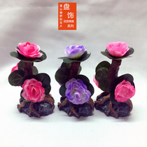 Sishimi platter dishes plate decoration flower creative small ornaments hotel Japanese artistic conception embellishment flower