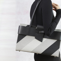 BEN by SONG Zongzi series large bag womens large capacity tote bag niche original bag national style splicing bag