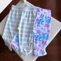 Edge ~ childrens clothing Cotton Girls summer Capri pants baby elastic leggings-20 5 18