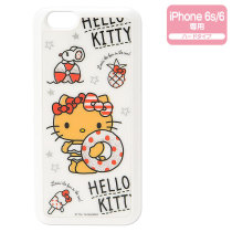 4 fold clearance spot Japanese HELLO KITTY lifebuoy IPHONE6S 6 phone case