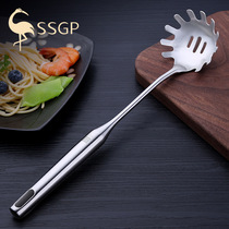 304 stainless steel powder pickpocketing spoon for leaking spoon Divine Instrumental Surface Bailing the hedge with a hedge with a long handle Scoop Claw Spoon Claw