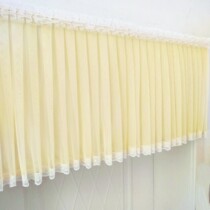Anhong Home Full Custom Curtain Curtain Curtain Mantle Head Yellow Light Purple Blue Lace Lace Lace Curtain Curtain