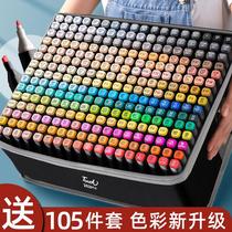 Genuine Touch Mark Pen 80 Color Suit Cartoon Comic 1000 Color 48 Color Fine Arts Students Special Double Head Oily