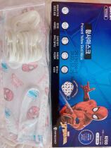 South Korea KF80 mask KF94 mask with snap adjustable Spider-man mask cartoon mask