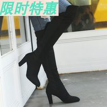 2018 women long boots laides high heel boots big size 43 womens boots