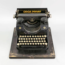 Orga typewriter made in germany 1920 metal punk machinery normal use nostalgic collection literary gift