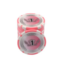 Texas Holdem chips token 0518 Mahjong chips Chess room applies Mahjong laser custom chips