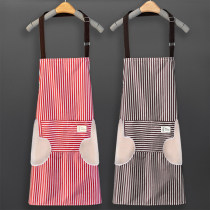 Rubable hand apron Waterproof and oil-proof Home daily adult kitchen Adjustable halter neck Unisex