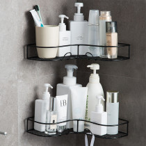 Bathroom rack toilet bathroom bathroom wash table storage wall-mounted triangle wall-mounted triangle wall-free