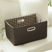Japanese storage box Extra large drawer type uncovered storage box household clothes toys folding plastic finishing box