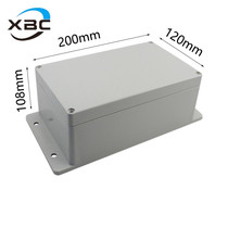 ABS Plastic Waterproof Cartridge Ear Instrumental Meter DIY Open Pore Load Power Box Battery Case Circuit Board Housing