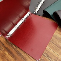 (300 sheets of super large capacity) large thick 4 hole A4 binder folder folder examination paper sorting information office supplies wholesale loose leaf core storage DIY enterprise brochure