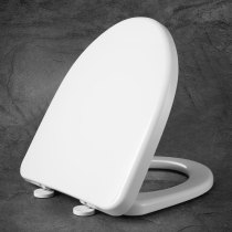 PP thickened flush toilet lid home with universal toilet accessories thickened toilet lap to increase V-shaped lid MB385