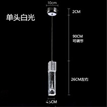 Light luxury crystal bar chandelier personality restaurant modern simple dining room create light luxury bar aisle bedside small chandelier