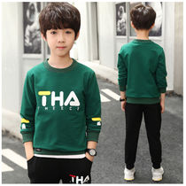Childrens Wear Boy Set 2020 New Autumn Children Spring and Autumn Korean 7 Tide Two Piece Set 9 Boys Leisure Set