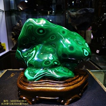 Natural malachite raw stone natural ornaments strange stone ornamental stone mineral crystal specimen study home decoration 4