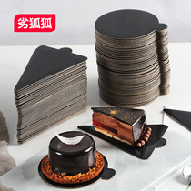 Bad Fox Fox mousse cake bottom black round triangle bottom pad cut gasket French West Point 3 corner bottom