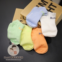 Direct Mail BLUEDOG South Korea Blue Dog Big Boy 2021 Spring Childrens Socks 5 Pair Set 810-28