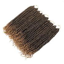 5 Pack 100 Roots Pre-twisted Passion Twist Crochet Hair Pre-