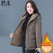 Spring-style light core suede cotton clothing Womens spring autumn clothes 2022 New Korean version 100 hitch thickened and velvety winter cotton coat jacket