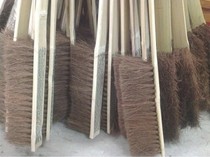 Bamboo board brown brush new wooden handle cleaning brush Brown brush maintenance car bed brush oil pollution increase number Industrial brush bamboo handle