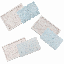 New product turning sugar cake silicone mold rose hydrangea ball dry Pace decoration Mousse chocolate baking tool Clay