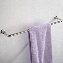 Saimeite stainless steel towel rack single pole towel bar toilet towel rack lengthened B1