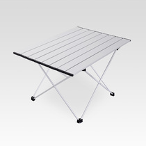 Wolf walker outdoor aluminum alloy folding table Ultra-lightweight portable field picnic folding table camper car large table