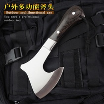 Outdoor multifunctional fire axe German steel axe knife self-defense weapon fighting tactics small hand axe special forces